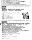 Really learn 100 phrasal verbs part 12