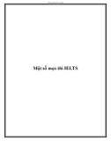 Một số mẹo thi IELTS.