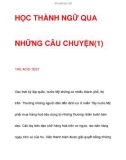 HỌC THÀNH NGỮ QUA NHỮNG CÂU CHUYỆN(1)