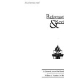 Refortnation & Revival: A Quarterly Journal for Church Leadership