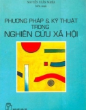 Phương pháp nghiên cứu xã hội: Phần 1