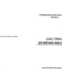 Giáo trình Xã hội học đại cương