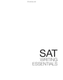 SAT Writing Essentials_1