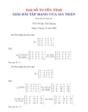 Bài giảng Đại số tuyến tính: Bài 5 - PGS. TS Mỵ Vinh Quang