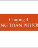 Bài giảng Toán cao cấp 1 - Chương 4: Dạng toàn phương