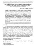 Đặc điểm thích nghi về cơ quan sinh dưỡng của một số loài thực vật nước lợ sống tại rừng ngập mặn thuộc đầm Thị Nại, tỉnh Bình Định