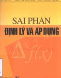 Định lý và áp dụng về Sai phân: Phần 1