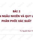 Bài giảng Lý thuyết xác suất và thống kê toán: Bài 2 - TS. Nguyễn Mạnh Thế