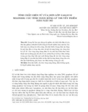 Tính chất điện tử của đơn lớp Gallium selenide các tính toán bằng lý thuyết phiếm hàm mật độ