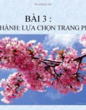 Bài giảng Công nghệ 6 bài 3: Thực hành - Lựa chọn trang phục