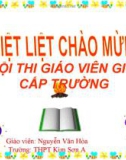 Bài giảng Đại số 10 - Bài 3: Phương trình và hệ phương trình bậc nhất nhiều ẩn (Nguyễn Văn Hòa)