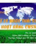 Bài giảng Công nghệ sinh học môi trường - Chương 2: Xử lý nước thải sinh học bằng công nghệ sinh học