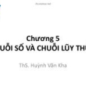 Bài giảng Toán cho tin học: Chương 4 - ThS. Huỳnh Văn Kha