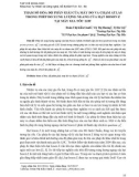 Tham số hóa độ phân giải của máy đo va chạm ATLAS trong phép đo xung lượng ngang của hạt Boson Z tại máy gia tốc LHC