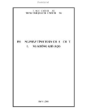 Phương pháp tính toán chỉ số chất lượng không khí (AQI)