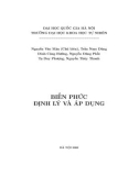 Định lý và áp dụng biến phức