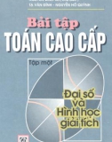 Bài tập Toán cao cấp Tập 1: Đại số và hình học giải tích - Nguyễn Đình Trí