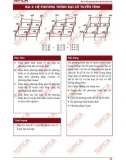 Toán cao cấp 2- Bài 3: Hệ phương trình đại số tuyến tính