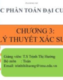 Bài giảng Toán đại cương: Chương 3.2 - TS. Trịnh Thị Hường