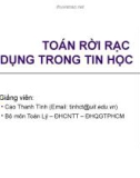 Bài giảng Toán rời rạc ứng dụng trong tin học - Chương 1: Đại cương về đồ thị