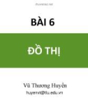 Bài giảng Toán rời rạc: Bài 6 - Vũ Thương Huyền