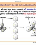 Di truyền học phân tử và tế bào : Liên kết hóa học của các đại phân tử sinh học part 2