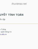 Bài giảng Lý thuyết tính toán: Bài 12 - Phạm Xuân Cường