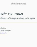 Bài giảng Lý thuyết tính toán: Bài 3 - Phạm Xuân Cường