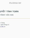 Bài giảng Lý thuyết tính toán: Bài 2 - Phạm Xuân Cường