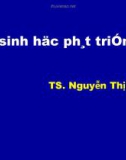 Bài giảng Sinh học phát triển - TS. Nguyễn Thị Trang