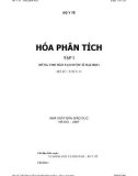 Đại cương Hóa phân tích (Tập 1): Phần 1