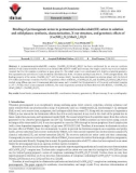 Binding of permanganate anion to pentaammineazidocobalt(III) cation in solution and solid phases: Synthesis, characterization, X-ray structure, and genotoxic effects of [Co(NH3)5N3](MnO4)2 ⋅H2O