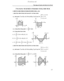 Ứng dụng tích phân tính diện tích, thể tích