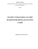 NGUYÊN LÝ HOẠT ĐỘNG CỦA MỘT SỐ DETECTOR TRONG SẮC KÝ LỎNG VÀ KHÍ