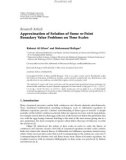 Báo cáo sinh học: Research Article Approximation of Solution of Some m-Point Boundary Value Problems on Time Scales Rahmat Ali Khan1 and Mohammad Raﬁque2 1