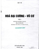 Hóa Đại cương - Vô cơ (Tập 2 - Sách đào tạo Dược sỹ đại học): Phần 1