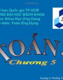 Chương 5 - PHƯƠNG TRÌNH VI PHÂN CẤP 1