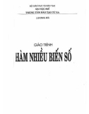 Giáo trình Hàm nhiều biến số: Phần 1 - Lương Hà