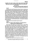 Nghiên cứu chất lượng nước theo chỉ số WQI trên sông Bắc Hưng Hải, tỉnh Hưng Yên và các yếu tố ảnh hưởng