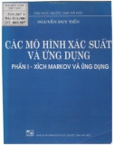 Giáo trình Các mô hình xác suất và ứng dụng - Phần I: Xích Markov và ứng dụng (Phần 1)