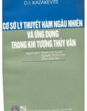 Cơ sở lý thuyết hàm ngẫu nhiên trong thủy văn: Phần 1