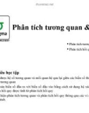 Bài giảng 6sigma: Phân tích tương quan và hồi quy