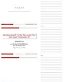 Bài giảng Đại số tuyến tính và giải tích ứng dụng trong kinh tế - Hoàng Ngọc Tùng (ĐH Thăng Long)