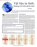 Vật liệu tự lành: không chỉ trên phim ảnh