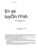 Bài giảng môn Đại số tuyến tính