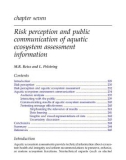 Ecotoxicological Testing of the Marine and Freshwater Ecosystems: The Emerging Techniques, Trends, and Strategies - Chapter 7