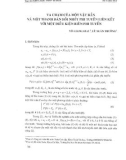 Va chạm của một vật rắn và một thanh đàn hồi nhớt phi tuyến liên kết với một điều kiện biên phi tuyến