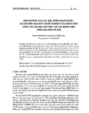 Ảnh hưởng của các đặc điểm nhân khẩu - xã hội đến đạo đức nghề nghiệp của nhân viên công tác xã hội làm việc tại các bệnh viện trên địa bàn Hà Nội