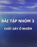 Chất gây ô nhiễm