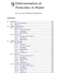 Analysis of Pesticides in Food and Environmental Samples - Chapter 9